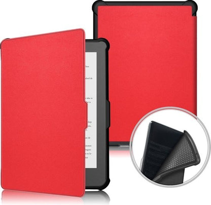 Kobo Clara HD Bookcase Hoes Shockabsorberend - Rood