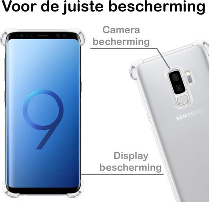 Samsung S9 Plus Hoesje Shock Proof Siliconen - Transparant