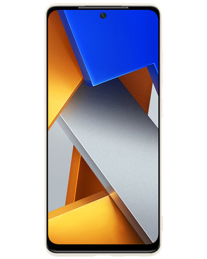 Poco M4 Pro 4G Hoesje Siliconen Backcover Lichtgewicht - Wit