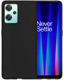 OnePlus Nord CE 2 Lite Hoesje Siliconen Backcover Lichtgewicht - Zwart