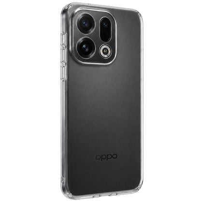 OPPO Find X9 Hoesje Siliconen Backcover Lichtgewicht - Transparant