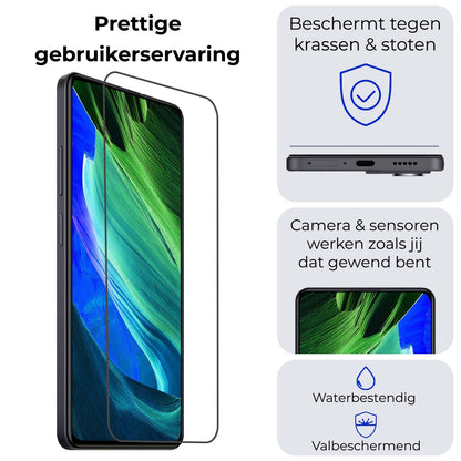 Xiaomi Redmi Note 12 Pro Screenprotector Gehard Glas - Anti-kras