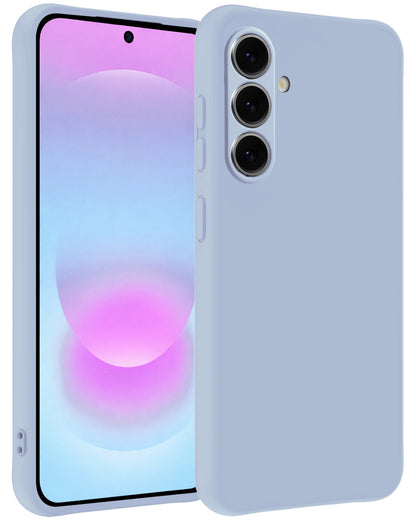 Samsung A37 Hoesje Siliconen Backcover Lichtgewicht - Lichtblauw