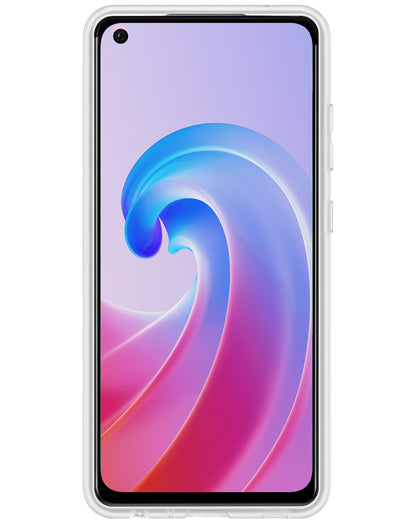 OPPO A96 Hoesje Siliconen - Transparant