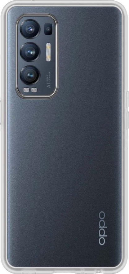 OPPO Find X3 Neo Hoesje Siliconen Backcover Lichtgewicht - Transparant