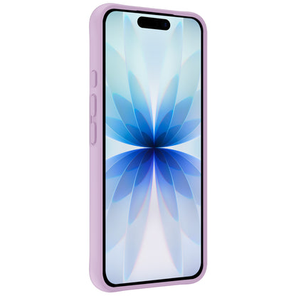 iPhone 17 Hoesje Siliconen Backcover Lichtgewicht - Lila