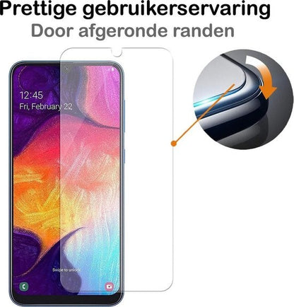Samsung Galaxy A50 Screenprotector Gehard Glas - Anti-kras