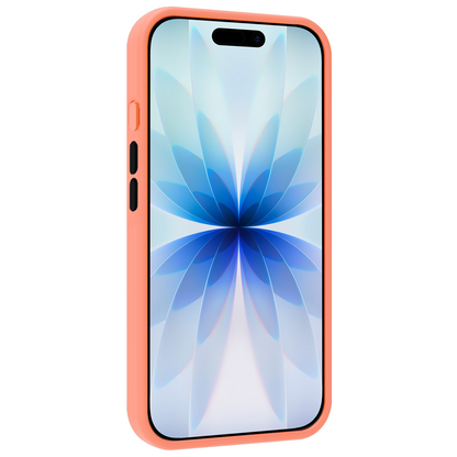 iPhone 17 Hoesje Geschikt voor Magsafe Backcover Shockproof - Perzik