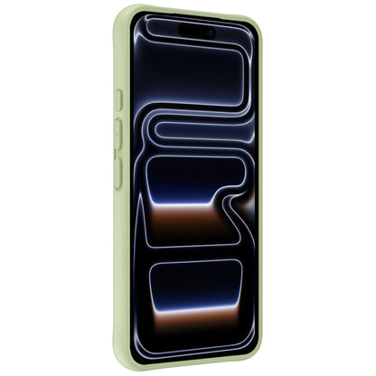 iPhone 17 Pro Hoesje Siliconen Backcover Lichtgewicht - Groen