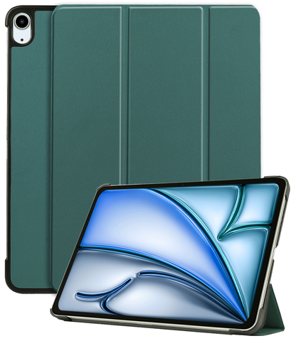 iPad Air 2024 (11 inch) Hoesje Book Case - Donkergroen