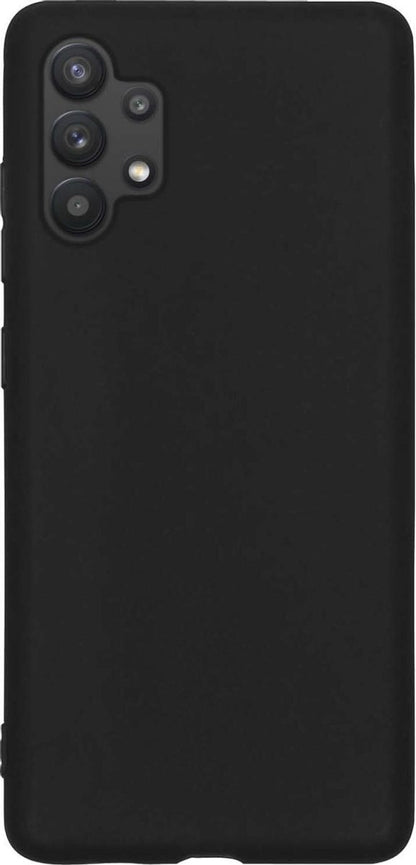 Samsung A32 5G Hoesje Siliconen Backcover Lichtgewicht - Zwart