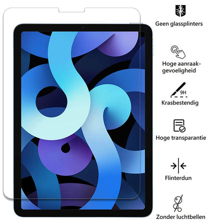 iPad Air 2022 Screenprotector Gehard Glas - Anti-kras