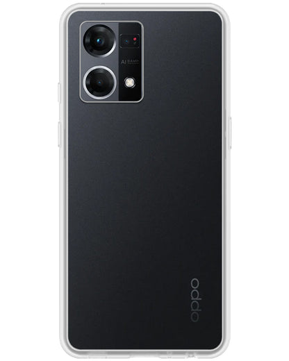OPPO Reno 7 Hoesje Siliconen Backcover Lichtgewicht - Transparant