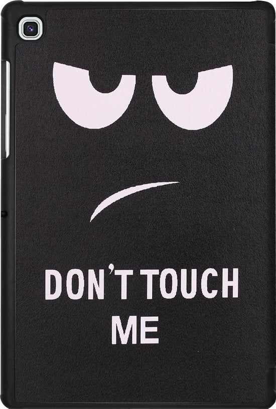 Samsung Galaxy Tab S5e Hoesje Book Case - Don't Touch Me