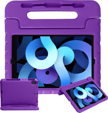 iPad Air 2020 Kinderhoes Shockabsorberend Foam - Paars