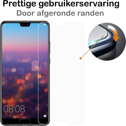 Huawei P20 Screenprotector Gehard Glas - Anti-kras