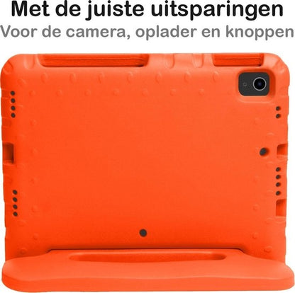 iPad Air 2020 Hoesje Kids Cover Bumper - Oranje