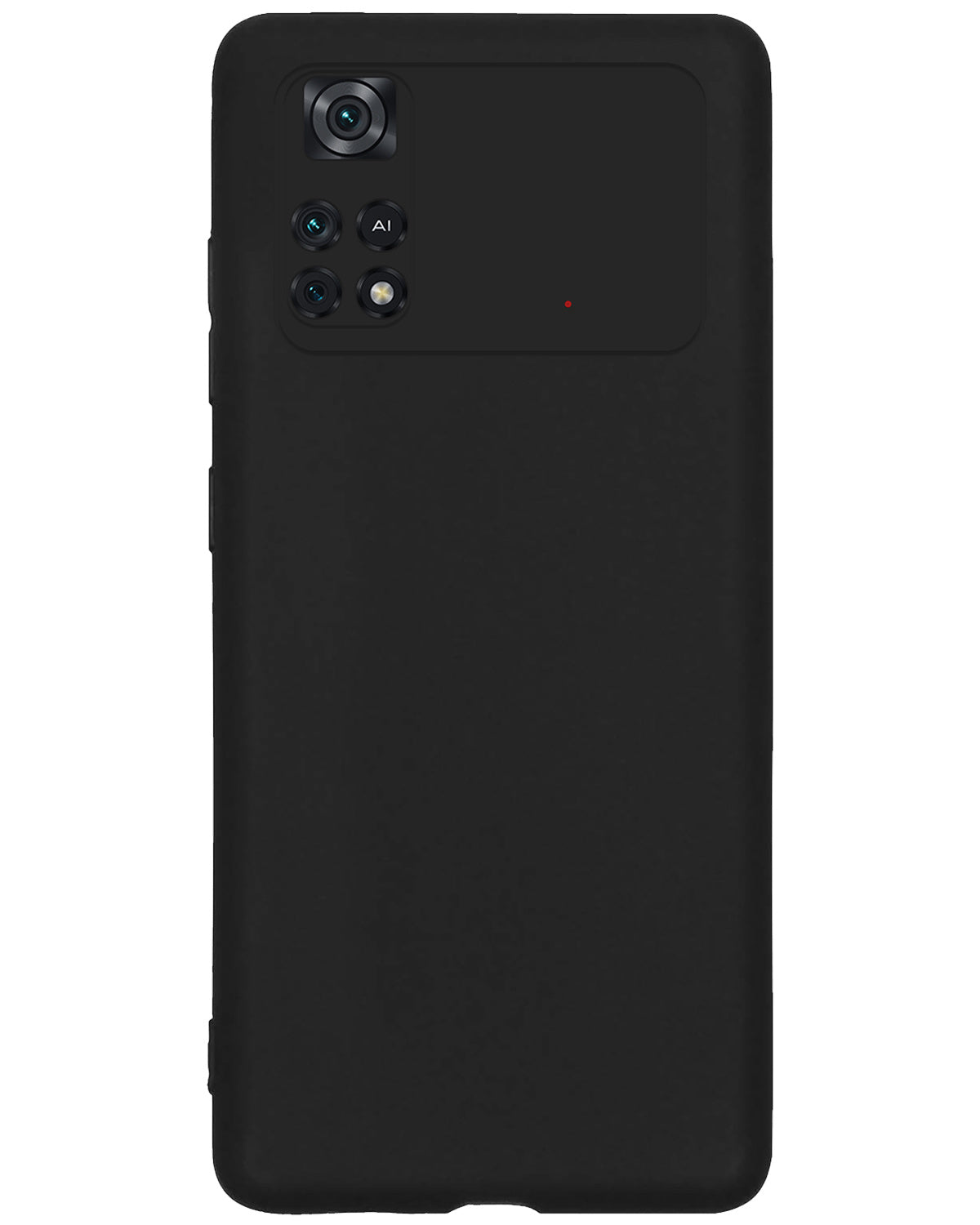 Xiaomi Poco X4 Pro 5G Hoesje Siliconen - Zwart