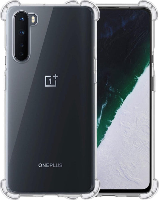 OnePlus Nord Hoesje Shock Proof Siliconen - Transparant