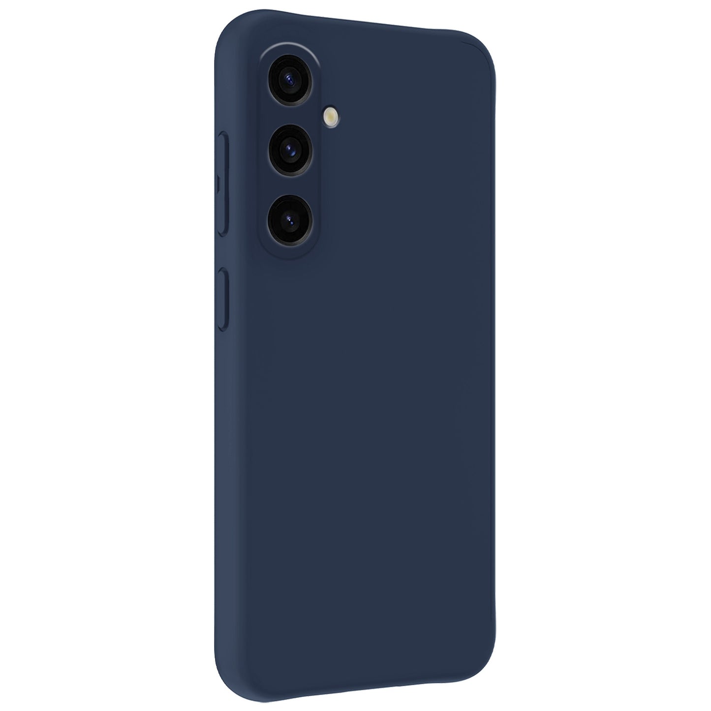 Samsung A35 Hoesje Siliconen - Donkerblauw