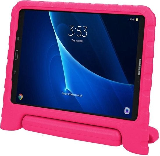 Samsung Galaxy Tab A 10.5 2018 Hoesje Kids Cover Bumper - Roze