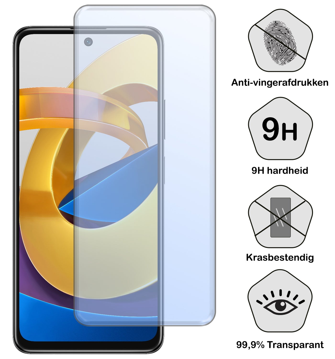 Xiaomi Poco M4 Pro 5G Screenprotector Tempered Glass