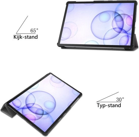 Samsung Galaxy Tab S6 Hoesje Book Case - Grijs