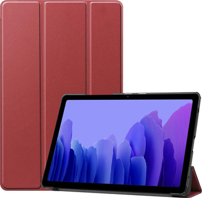 Samsung Galaxy Tab A7 Hoesje Book Case - Donkerrood