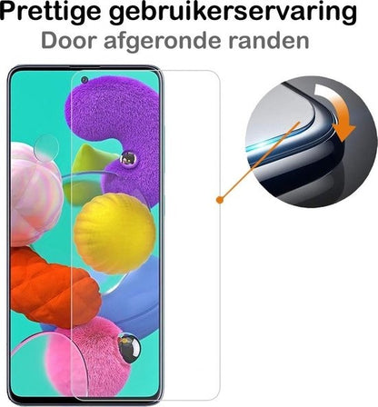 Samsung S10 Lite Screenprotector Gehard Glas - Anti-kras