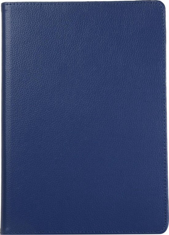 iPad 10.2 2019/2020 Hoesje 360ðð Draaibare Book Case Kunstleer - Donkerblauw