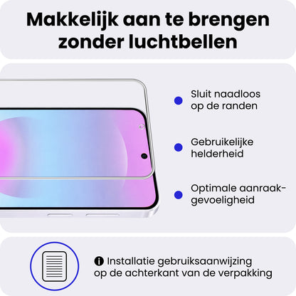 Samsung A37 Screenprotector Gehard Glas - Anti-kras
