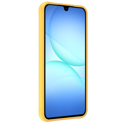 Samsung A17 Hoesje Siliconen Backcover Lichtgewicht - Geel