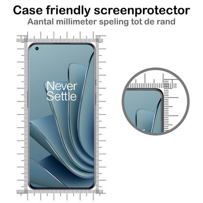 OnePlus 10 Pro Screenprotector Full Cover Tempered Glass