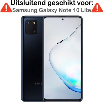 Samsung Galaxy Note 10 Lite Screenprotector Gehard Glas - Full Screen