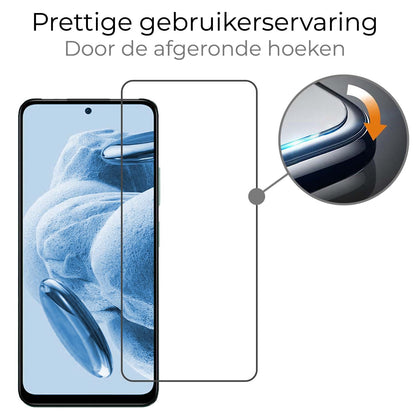 Xiaomi Redmi Note 12 4G Screenprotector Gehard Glas - Anti-kras