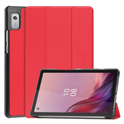 Lenovo Tab M9 Trifold Bookcase Hoes - Rood