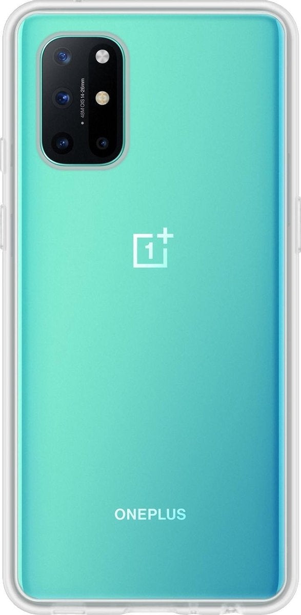 OnePlus 8T Hoesje Siliconen - Transparant