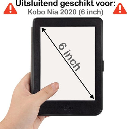 Kobo Nia Bookcase Hoes Shockabsorberend - Sterrenhemel