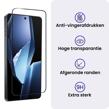 OnePlus 13R Screenprotector Gehard Glas - Full Screen