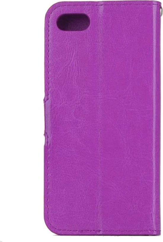 iPhone 7/8 Hoesje Book Case Kunstleer - Paars