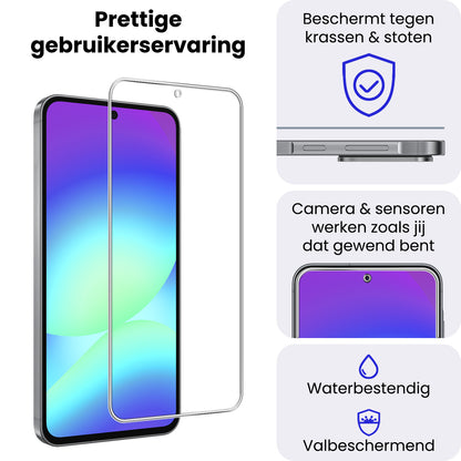 Samsung A56 Screenprotector Gehard Glas - Anti-kras
