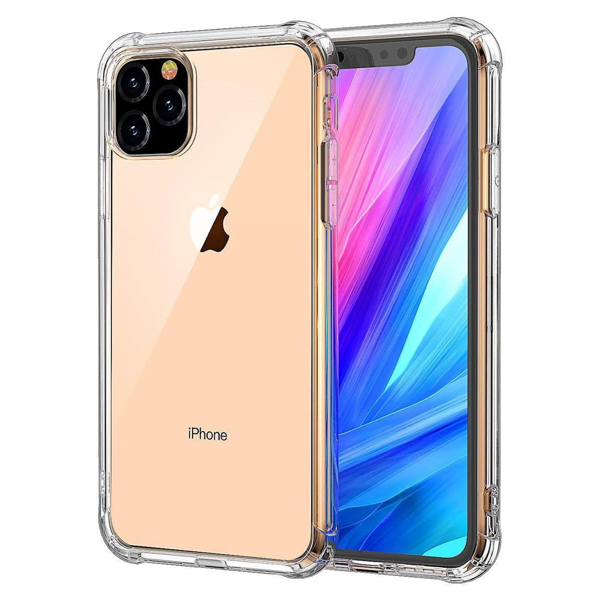 iPhone 11 Pro Hoesje Shock Proof Siliconen - Transparant