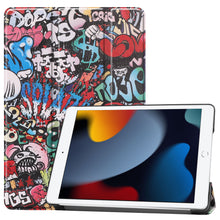 iPad 10.2 2021 Trifold Bookcase Hoes - Graffity