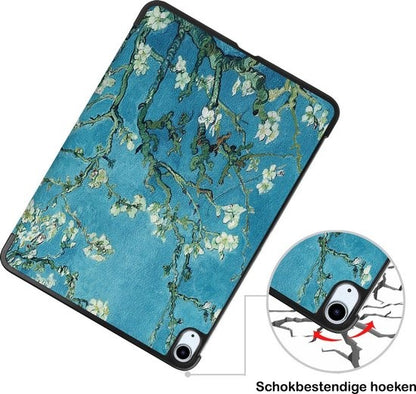 iPad Air 2020 Hoesje Book Case - Bloesem