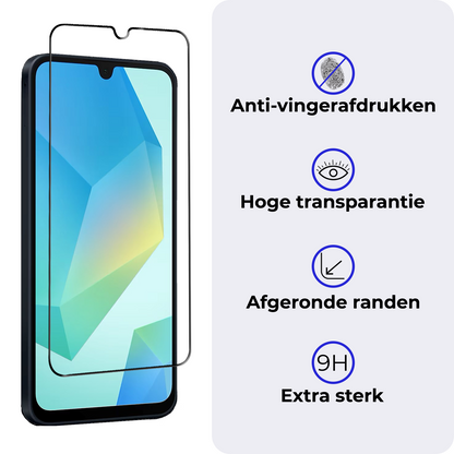 Samsung A16 Screenprotector Gehard Glas - Full Screen