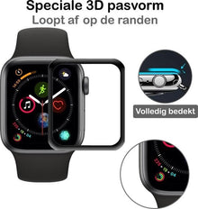Apple Watch Series 5 44 mm Screenprotector Full Screen - Anti-kras