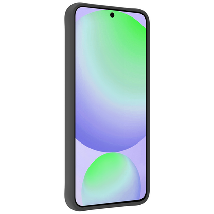 Samsung S24 FE Hoesje Siliconen Backcover Lichtgewicht - Zwart