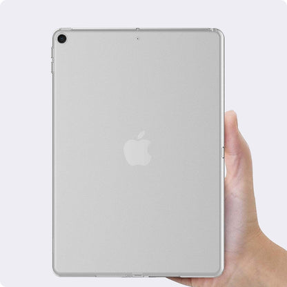 iPad 10.2 2020 Hoesje Siliconen Backcover Lichtgewicht - Transparant