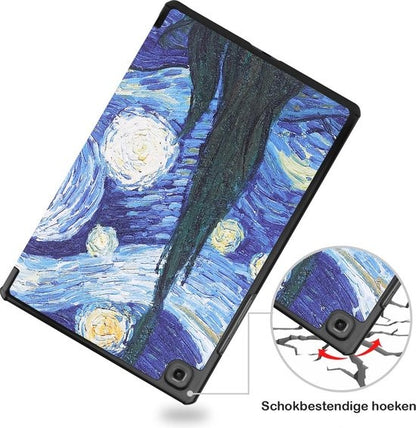 Samsung Galaxy Tab A7 Hoesje Book Case - Sterrenhemel