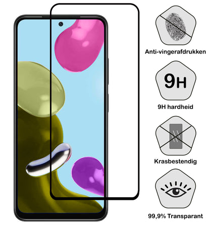 Xiaomi Redmi Note 11 Pro Screenprotector Gehard Glas - Full Screen